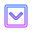 Quadrat runter icon