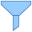 Gefüllter Filter icon