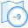 Zeitzone -9 icon