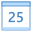 Kalender 25 icon