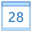 Calendrier 28 icon