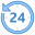 Últimas 24 horas icon