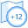 Zeitzone +12 icon