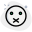 Cold shivring face expression of winter emoji icon