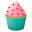 emoji de cupcake icon