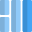 Right bar column with multiple split section icon