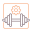 Dumbbell icon