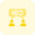 Peers forwarding chat message over a instant messenger icon