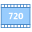 高清720p icon