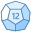 Dodecahedron icon