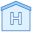 Hospital Sign icon