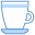 Espresso taza llena icon