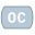 Opened Captioning icon