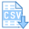 Exportar CSV icon