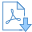 PDF-Datei export icon