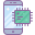 Cpu de smartphone icon