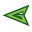 Flèche verte icon