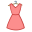 Dress Front View icon