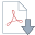 PDF-Datei export icon