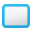 Rectangle arrondi Tracé icon