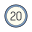 20 cercles icon
