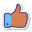 Facebook-ähnlicher Hauttyp-2 icon