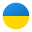 우크라이나 원형 icon