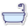 Ducha y bañera icon