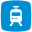 路面電車 icon