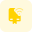 Downloading a book over to wireless Internet connectivity icon