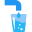 Ein Glas füllen icon