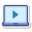Vidéo pour ordinateur portable icon