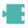 Turquoise Blockly icon