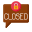 Cartello chiuso icon
