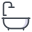 Bathtub icon