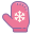 Guante de Navidad icon