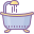 Bathtub icon