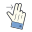 Двумя пальцами вправо icon