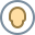 Circled User Neutral Skin Type 3 icon