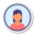 Benutzer-weiblicher Kreis-Hauttyp-1 icon