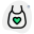 Newborn baby bib for eating and other purpose icon