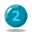 2 en círculo C icon