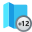 タイムゾーン +12 icon