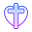 Herz-Kreuz icon