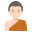 monk-religion-buddha-Buddhist-ordination-Buddhism-goodness icon