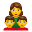 家庭——女人-男孩-男孩 icon