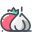 Tomaten und Knoblauch icon