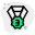 외부-꽃-모양-3위-동메달-보상-보상-녹색-탈-리바이보 icon