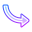 Curved Arrow icon