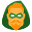 Зеленая стрелка DC icon